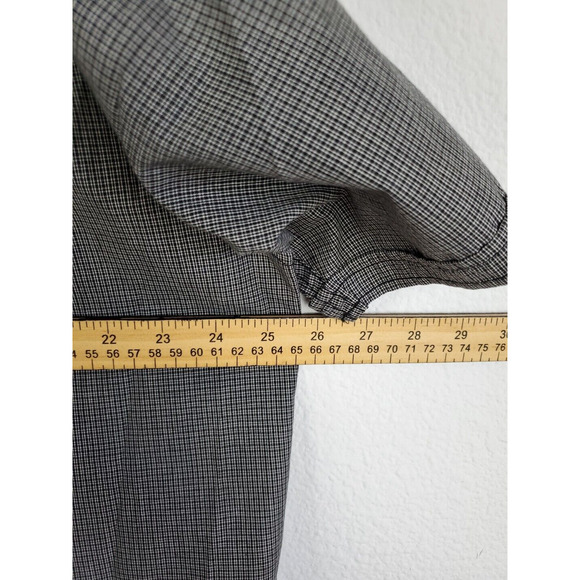 Spring Mercer Shirt Mens XXL Button Front Grey Workwear Office Casual Pockets - Picture 3 of 9